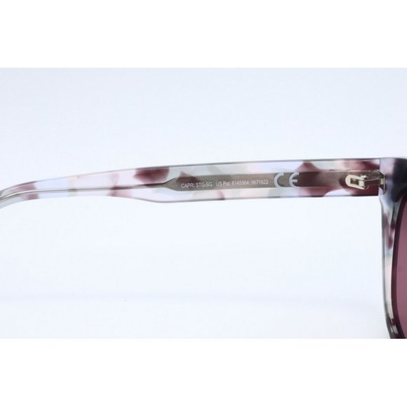 Maui Jim Capri MJ 820-28E Cat Eye Purple Havana Maui Rose Polarized Lenses (A) - Picture 5 of 6